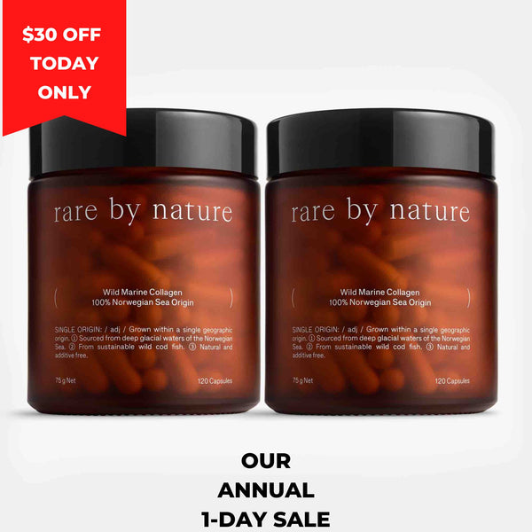 Wild Marine Collagen Capsules - 2 pack (60 days supply)