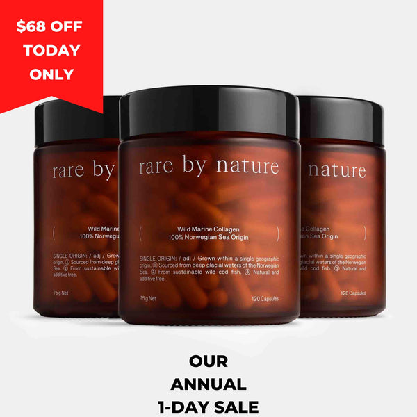 Wild Marine Collagen Capsules - 3 pack (90 days supply)